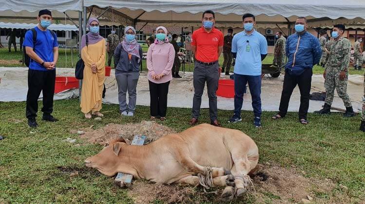 Celebrates Aidiladha at Kem Wardieburn