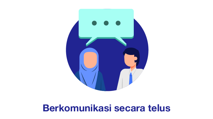 Berkomunikasi secara telus