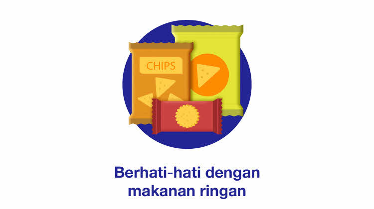 Berhati-hati dengan makanan ringan