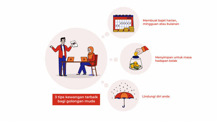 3 tips kewangan terbaik bagi golongan muda