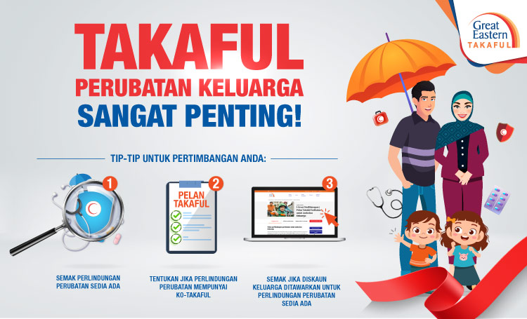 Tip-tip pertimbangan takaful perubatan keluarga