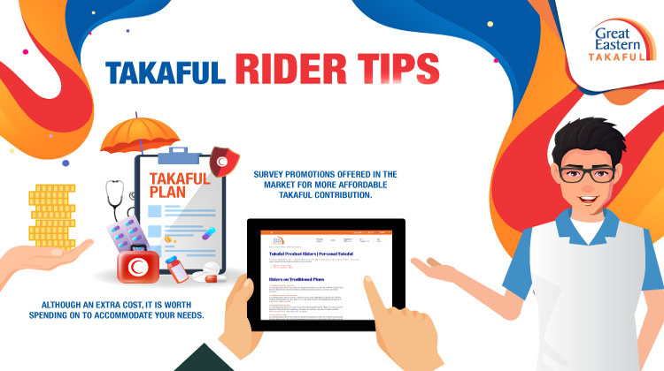 Takaful rider tips